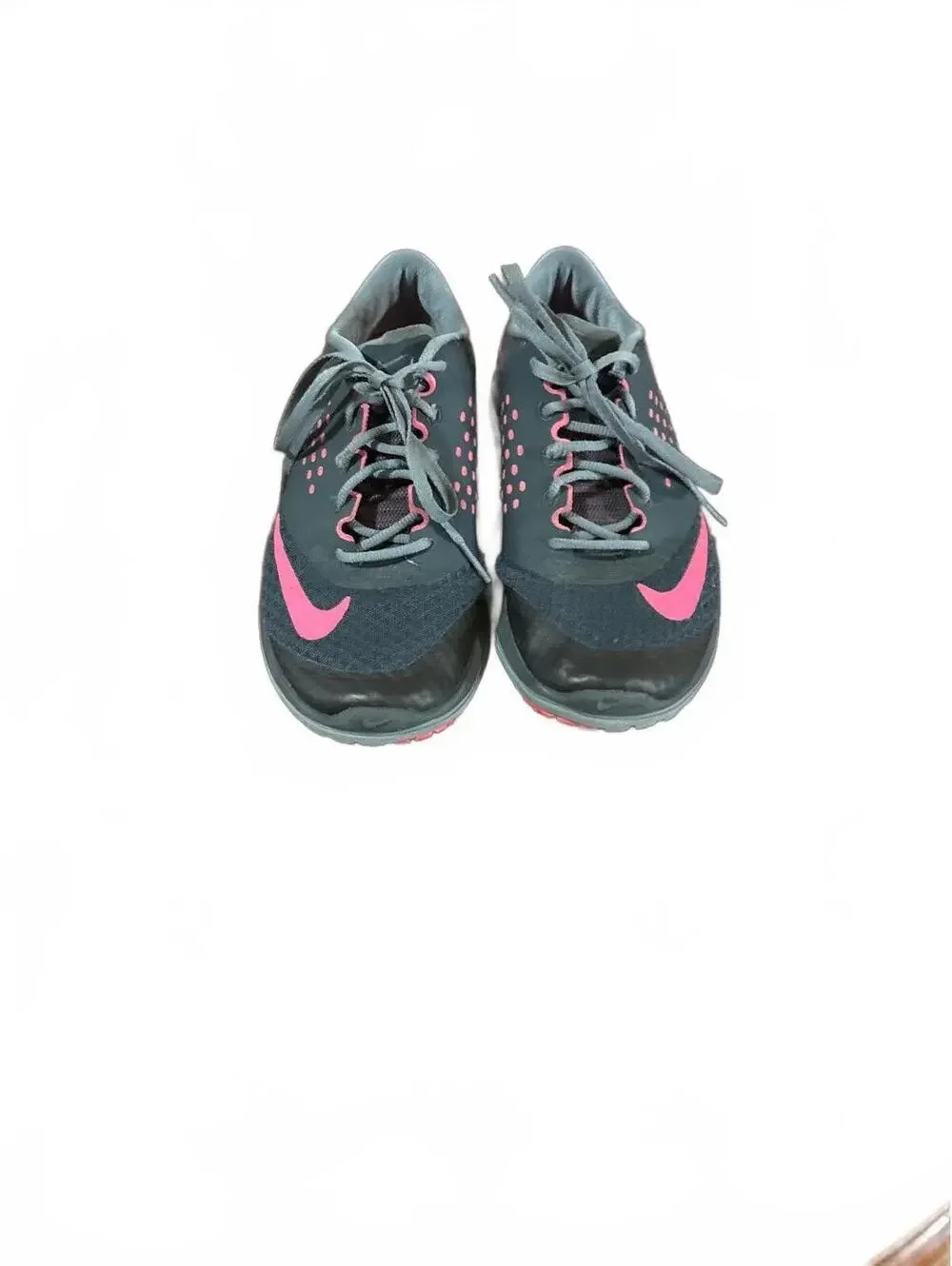 Nike FS Lite Run 2 Women's 684667-005 Grey Pink Running Shoes Size 7.5
